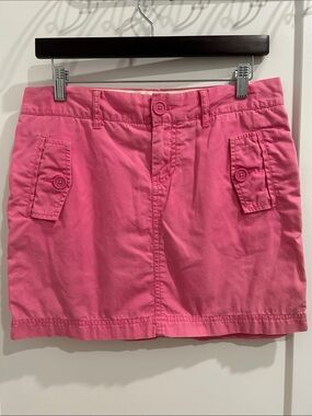 Vintage GAP Pink Cargo Mini Skirt |Size 4